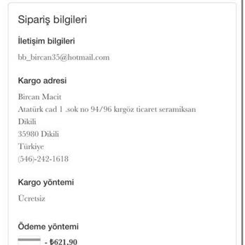 Kiperin Collagen Kiperin Collage Ürünü Satıp Göndermedi