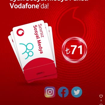 Vodafone Yanımda Aylık Paketler