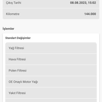 arabam.com Arabam Bakım Sonrası Yağ Damlatıyor