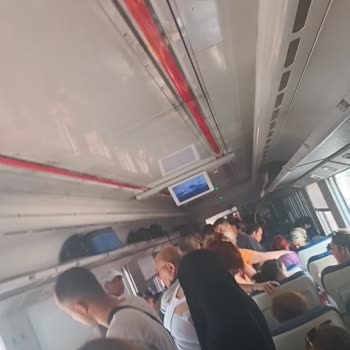 TCDD Vagon Az Binen İnsan Çok