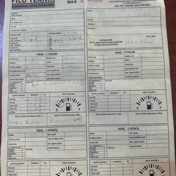 Filo Teknik Oto Kiralama Filo Teknik Araç Kiralama Depozito Ödemiyorlar