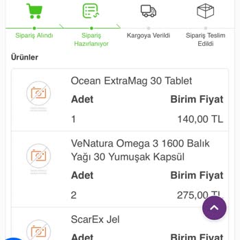 KozmeVit Siparişim Gönderilmiyor Ve Firmaya Ulaşamıyorum