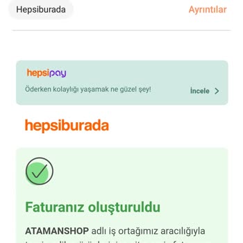 Sürat Kargo Ataman Shop Siparişim Hala Gelmedi!