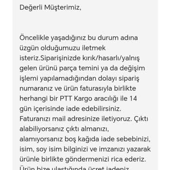 Madame Coco Hasarlı Ürünler //kırık