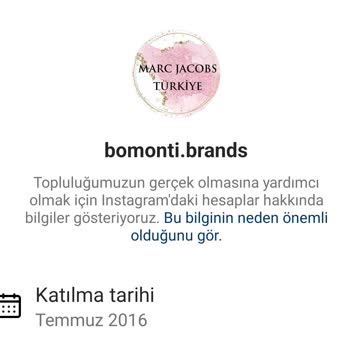 Bomonti. Brands (Instagram) Aldığımız Ürün Tarafımıza Gönderilmedi!