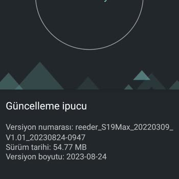 Reeder S19 Max Android 12 Almadı