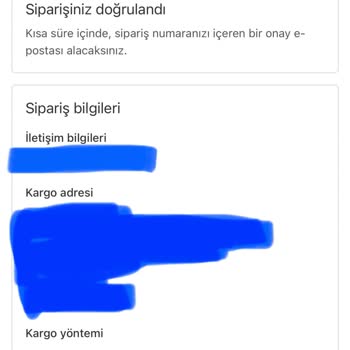 Organic Scarfs Elime Ulaşmadı Parası Ödendi