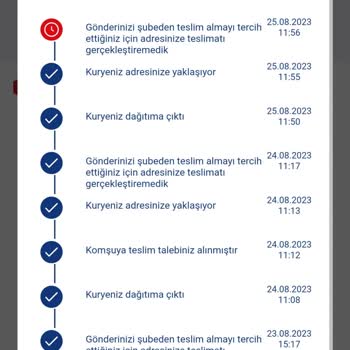 Aras Kargo Kargo Teslimatıyla İlgili Sorunlar