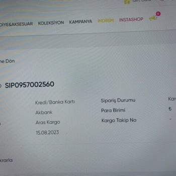 GS Store Forma Sipariş Teslimi Yapılmaması.