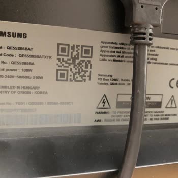 Media Markt QE55S95BAT Model Samsun Oled TV Piksel Hatası