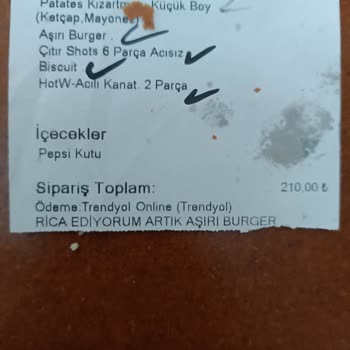 KFC Yanlış Ve Kötü Ürün Yolluyor