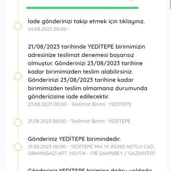 MNG Kargo Kargom Teslim Edilmedi