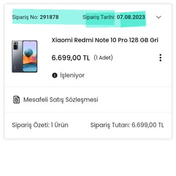 EasyCep Teslimat Yapmadı