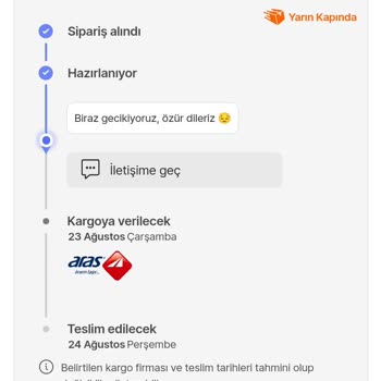 Hepsiburada Yarın Teslim Denen Ürün Hala Kargolanmadı!
