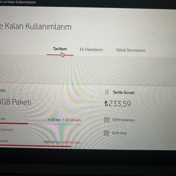 Vodafone Online Özel Fiyat Yanıltması