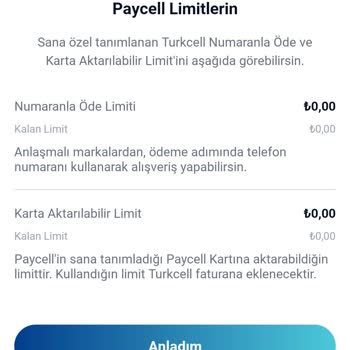 Paycell Kimlik Onaylamama Rağmen Müşteri Hizmetlerince Gözükmemesi