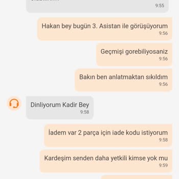 Trendyol 2 Parça Gelen Ürüne 1 Parça İade Kodu Verilmesi