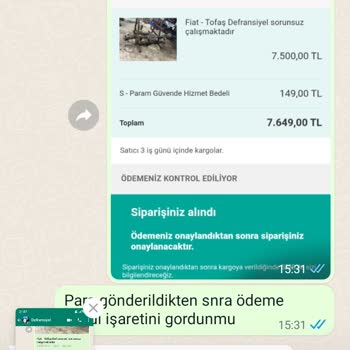 Sahibinden Ne Kargo Ne De Param İade Edildi