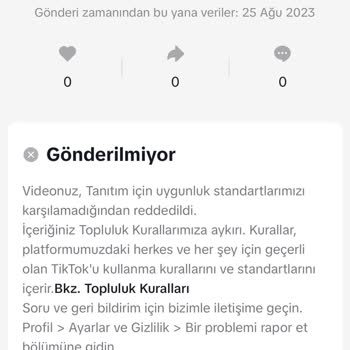 TikTok Onaylanmayan Tanıtımların Parasını Geri Ödemiyor