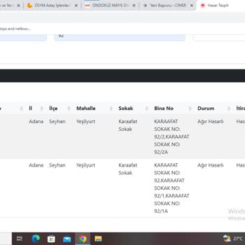 Çevre, Şehircilik Ve İklim Değişikliği Bakanlığı Hak Sahipliği Başvurusu