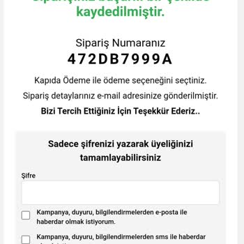 Herbalci.com Gelmeyen Siparişimi İptal Etmek İstiyorum