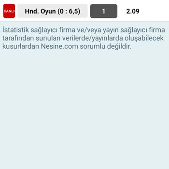 Nesine Canlı İddia Kupon Beklemesi