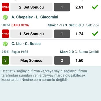 Nesine Kupon Sonuçlandırma Suresi