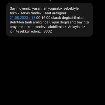 Digiturk'ün Randevu Verdiği Halde Kurulum Yapmaya Gelmemesi