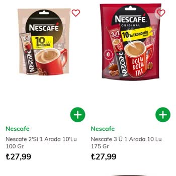 Onur Market Nescafe Stok Olmaması İnsanları Kandırmaları