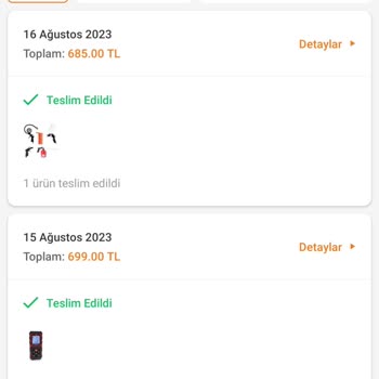 Trendyol Sipariş İptal Etmek İstiyorum