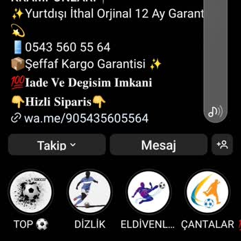 Derin.sporr (Instagram) Spor Ayakkabı Satıyoruz Diye Yanıltma