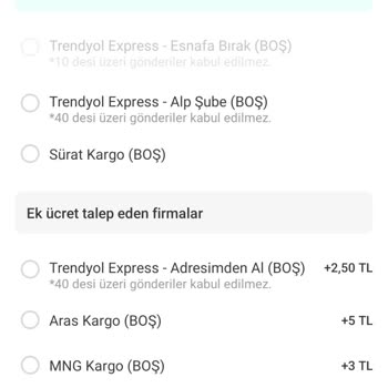 Dolap Fahiş Kargo Ücretleri!