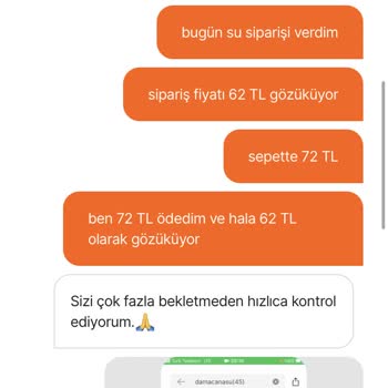 Hepsiburada Market Fazla Ücret Alınması