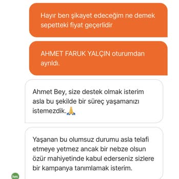 Hepsiburada Market Fazla Ücret Alınması