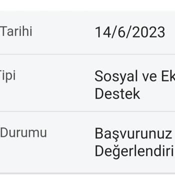 Aile ve Sosyal Hizmetler Bakanlığı Sosyal Ve Ekonomik Destek Hizmeti Ön Başvuru