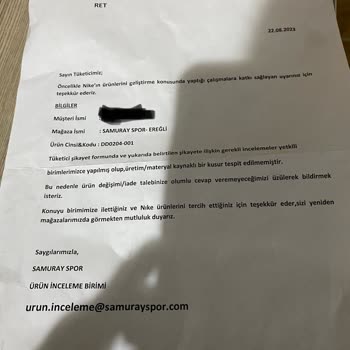 Nike Ayakkabı Alırken Yaşadığım Sorunlar