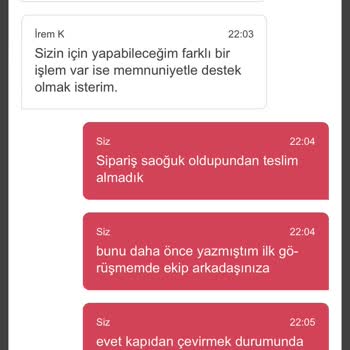 Yemeksepeti Sorumlu Kurumun Sorumlu Davranmaması