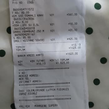 Köfteci Sebahattin (Yalova) Fiyat Hatası