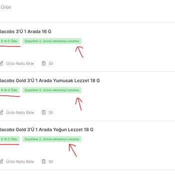 Migros Sepette Yanlış Yazılmış Cümle Var