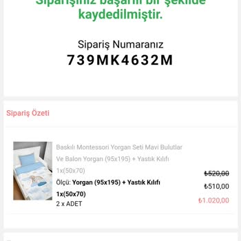 Tuğba Kuğu For Baby 3 Güne Teslim Denen Ürün 1 Aydır Ortada Yok