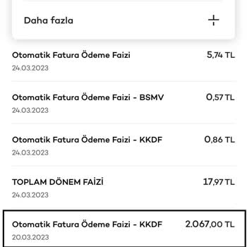 Akbank'ın Aldığı Otomatik Fatura Ödeme Faizi