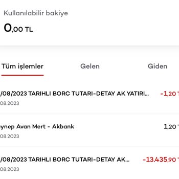 Ak Yatırım Borç Alacak İşlemleri Paramı Kestiler