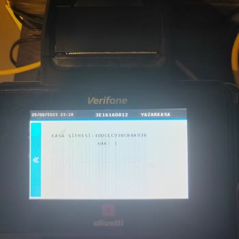 Verifone Panaroma Bilişim Kasa Şifresi Hatası