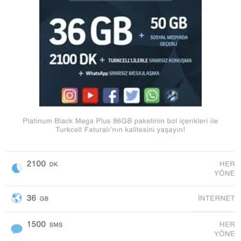 Turkcell Platinum Kontrat Yenilememe Hizmeti