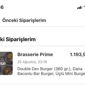 Brasserie Prime İnsanları 1.5saat Bekletip Aç Bırakmak, Telafi Yapmamak, Umursamamak.