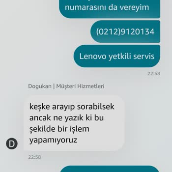 Amazon Ve Lenovo Mağduriyeti