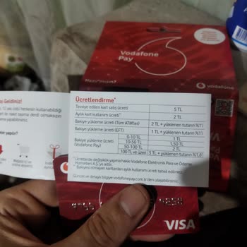 Vodafone Pay Hayal Kırıklığı Ayrıca Haksızlık Kart 20 Lira Satılıyor