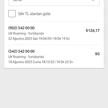Vodafone, Faturama Her Ay Ekstra Ücret Yansıtıyor