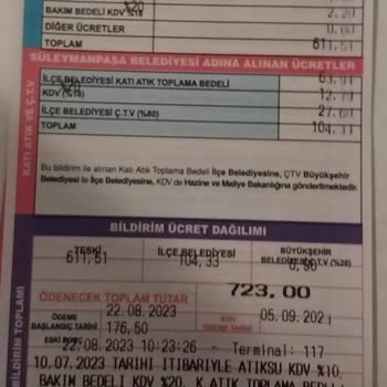 Tekirdağ Belediyesi TESKİ Su Faturası Çok Yüksek Geliyor