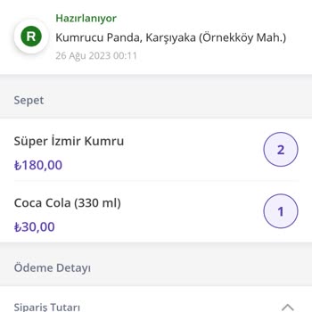 Getir Yemek Siparişim Getirilmedi